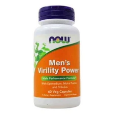 NOW FOODS Men's Virility Power 60 Veg Capsules