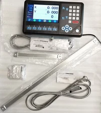 DITRON 2 axis Digital Readout D80 With Speed RPM Display 2 Axis Magnetic Scales 