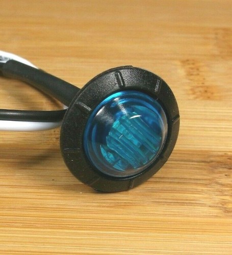 5 BBT Waterproof 12 volt Blue LED Push-In Accent Lights - Picture 4 of 5