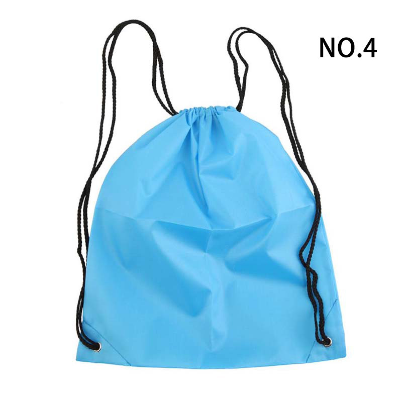 String Drawstring Travel Backpack Sports Cinch Sack Tote Gym
