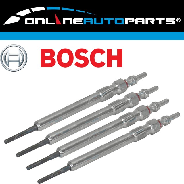 Set of 4 Bosch Glow Plugs Suits Holden Colorado RG 2.8l LWN 11/2013