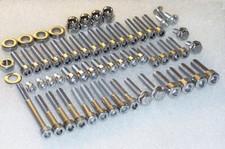 Kit viti tappo bussola bullone brugola inox copri motore Suzuki GS650GT 1981-86 