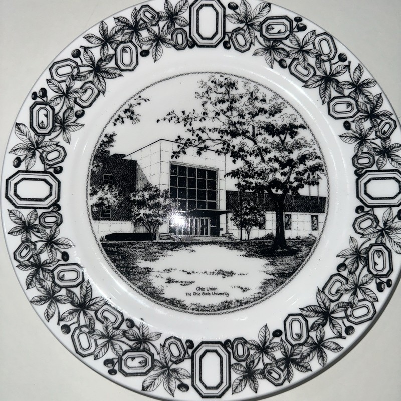 Oneida China: The Ohio State University Collectors Plate 1951 2007. no chips