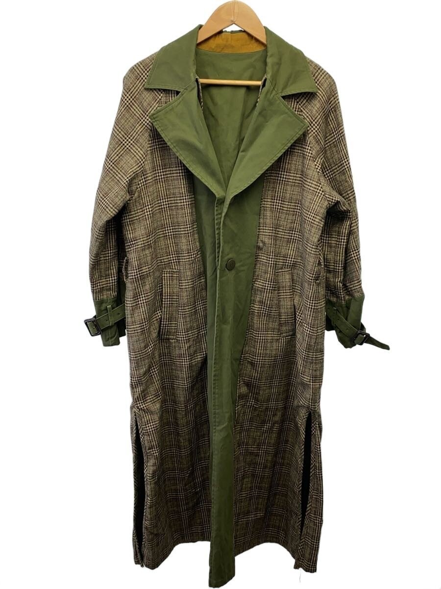 Ameri Trench Coat/Free/Cotton/Khk/0181770050/Stud… - image 1