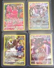 Beau Lot 4 Cartes Pokémon TG + GG Bloc EB Fr Neuves Epée Bouclier