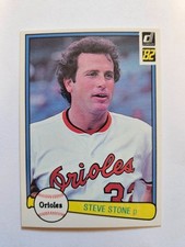 1982 DONRUSS STEVE STONE #357 NM