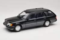 183960 Mercedes 300 D W124 Estate Black Norev 1/18
