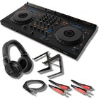 AlphaTheta DDJ-GRV6 4-Channel DJ Controller with HDJ-X5-K and Accessories