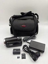 Sony HDR-CX675 9.2MP Camcorder Video Camera Black w/60x Zoom Bundle
