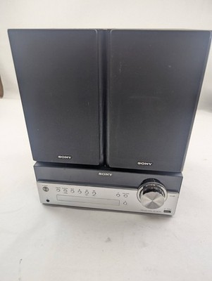 Sony CMT-SBT100 Bluetooth Micro Music System - Black/Gray - No remote
