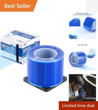 Blue Barrier Film Roll with 1200 Sheets - Hygienic Solution for Diverse Settings