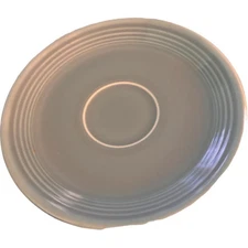 FIESTA SAUCER  PLATE TURQUIOSE 6 IN HOMER LAUGHLIN 