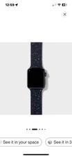 Apple Watch Silicone Band 38/40/41mm - heyday Black Speckle