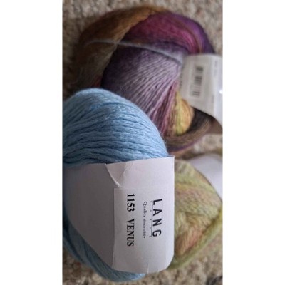 Destash lot of Lang yarns