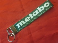 METABO POWER TOOLS DRILL SAW BUILDER CARPENTER BIKER MECHANIC   Keyring Key Fob