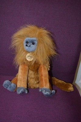 Wild Republic Cuddlekins Plush Golden Lion Tamarin Monkey 11'' Buffalozoo Z5