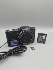 Samsung WB50F WiFi Digital Camera, Battery, Memory Card And Charging Lead.