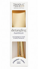 TANGLE TEEZER    Ultimate Detangler Hairbrush Gold Chrome Wet  Dry Brush