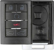 KeylessOption Keyless Entry Remote Key Fob Shell Case Button Pad Cover For...