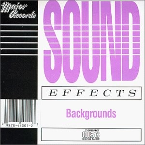 VALENTINO - Sound Effects: Backgrounds - CD - **BRAND NEW/STILL SEALED**