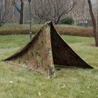 WW2 GERMAN ARMY ELITE OAKLEAF CAMO REVERSIBLE TENT TACTICS MILITARY ZELTBAHN