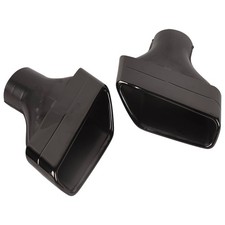 Muffler Endrohr Blenden für BMW 5er G30 G31 520- 540 Schwarz Auspuffblenden