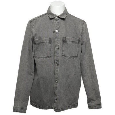 Denim Project, Jeanshemd, Größe: XL, Denim Overshirt, Grau, Baumwolle #Sbx