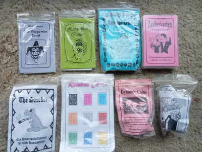 8 x Zaubertrick Sammlung Svengali Rainbow