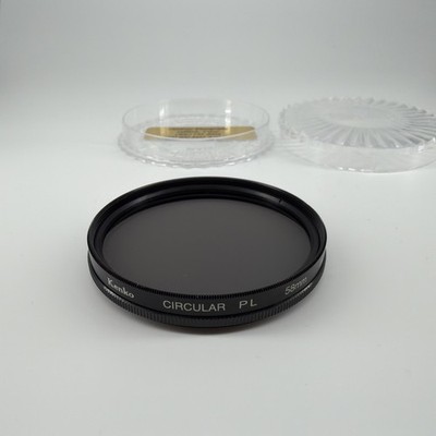 58mm Kenko Circular Polarizer CPL, w/ case - Made in Japan