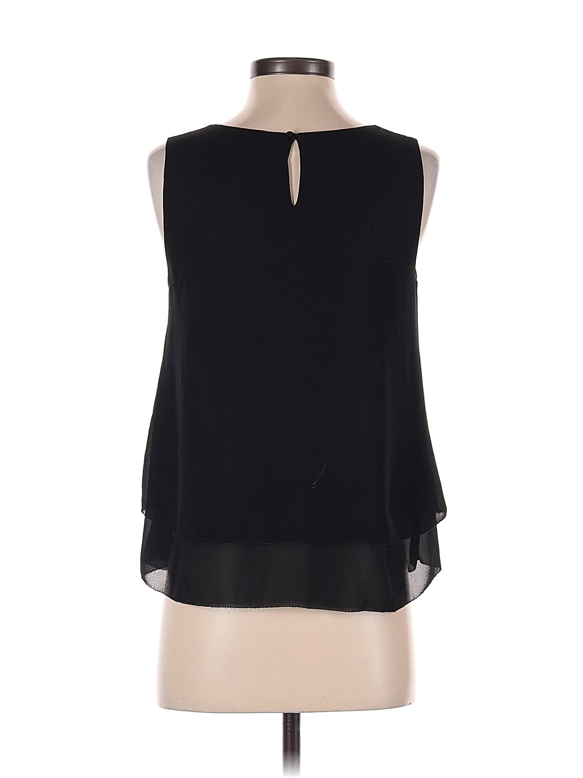 Uniqlo Women Black Sleeveless Blouse XS thumbnail 2