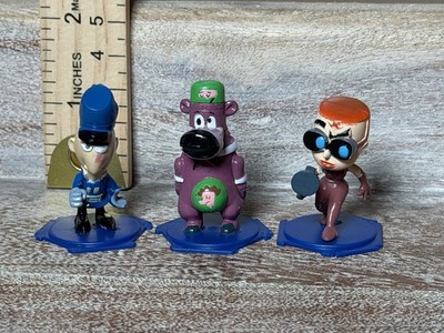 Super Rare Cartoon Network Evil Con Carne 2 PVC Figure Toy Set 1.5  in SET OF 3
