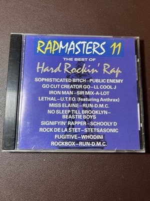 RAP MASTERS 11: BEST OF HARD ROCKIN  RAP - V/A - CD Whodini Run DMC Public Enemy