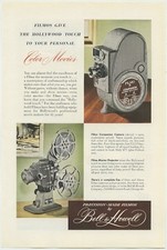 Filmo Bell Howell Gives Hollywood Touch to Your Personal Movies 1948 Vintage Ad