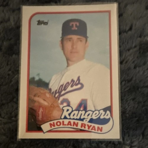 Topps 1989 Traded Nolan Ryan Texas Rangers Baseball Card #106T