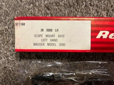 REDFIELD JR 3000 LH Scope Mount Base (511168)  Left Hand Mauser Model 3000 