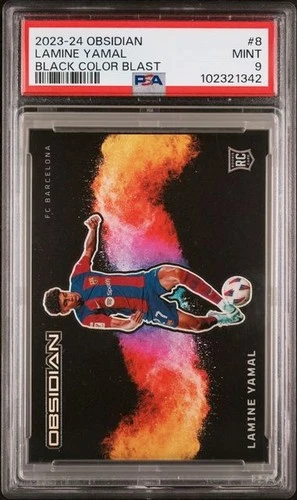 Lamine Yamal Colorblast Rookie - Barcelona PSA 9 SSP