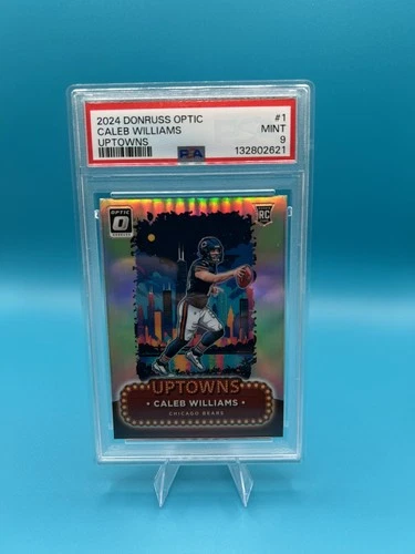 2024 Panini Donruss Optic - Uptowns Caleb Williams #1 (RC) PSA 9