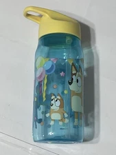 Bluey Sip Water Bottle w/Carry Loop Sip Bottles 16 oz Sippy Cup zak Designs