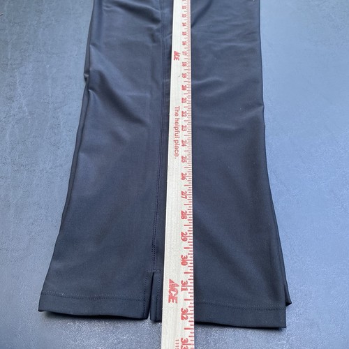 Nike Capri Crop Flare Allenamento Yoga Leggings Pantaloni Grandi Nero 227608-010 Fit Dry - Foto 5 di 9