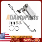 Stainless Steel Resonator Muffler Exhaust Kit fits 2007-2011 Toyota Camry 2.4L