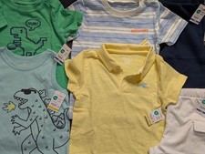   Garanimals Toddler Boy 6-Pc Mix  Match Lot NWT 24M 2T Dino Gator Shirts Pants