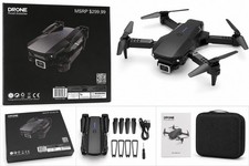 SMS Drone Auto Avoid Obstacles Foldable Drone 4K HD Camera - NEW Factory Sealed