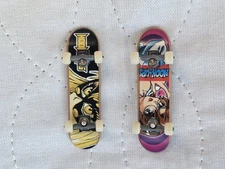 Tech Deck Hook-Ups Micro Tiny Fingerboard Anime Girls Vintage Original