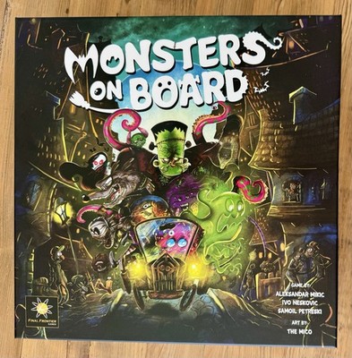 Monsters on Board Deluxe Edition Kickstarter Board Game by Final Frontier