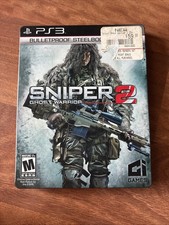 Sniper 2 Ghost Warrior Steelbook Edition Sony PlayStation 3 CIB Mint Clean Discs