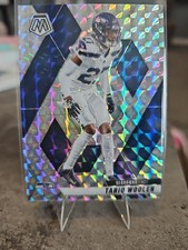 2025 Panini Mosaic Football Tariq Woolen Silver Prizm Hyper #116 Seahawks