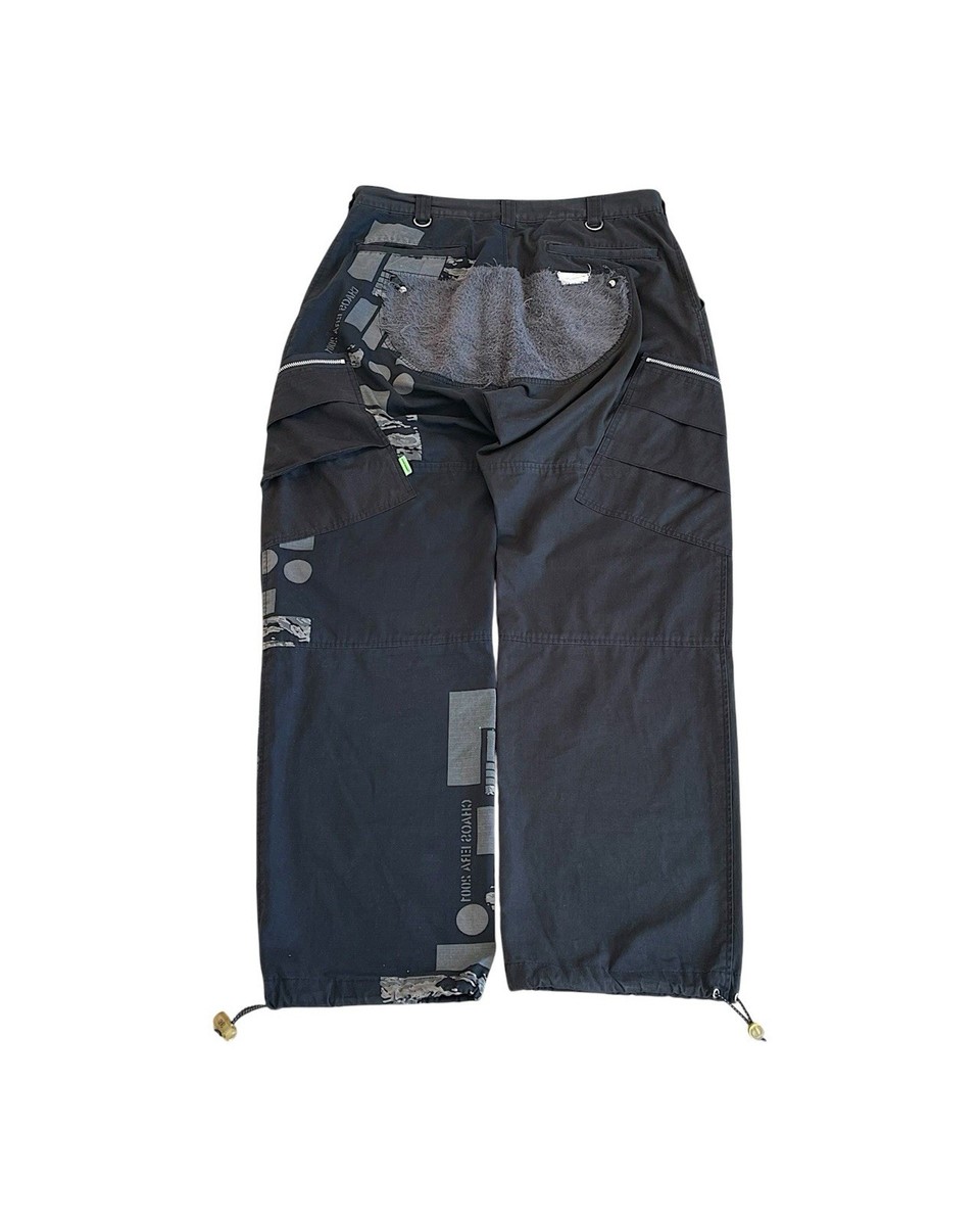 Undercover SS01 Chaotic Discord Cargo Straight Pants Size L Rare