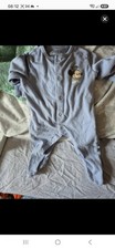 Disney Baby Blue 0-3 Months Long Sleeve Footed Fleece Babygrow Mickey Mouse