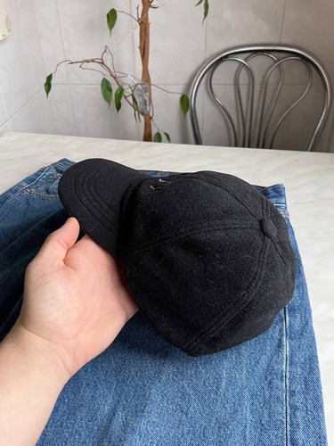 Vintage Camel Cigarette Hat 90s Cap Black Fleece Adjustable Buckle Strapback - Picture 4 of 7