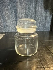 Apothecary Glass Canister Jar Candy Display With Seal